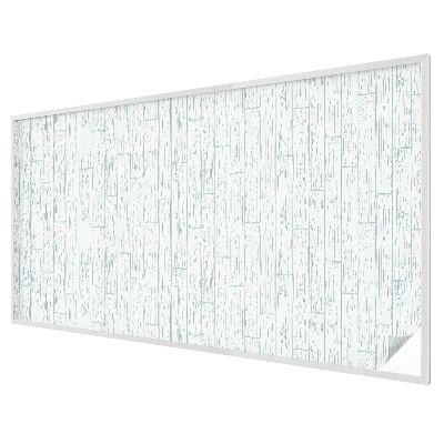 Witraż przyklejany na okno folia matowa Drewniany wzór