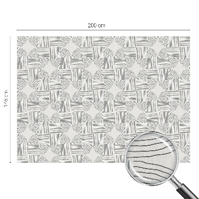 Naklejka witraż na szybę mleczna Spokojna symetria