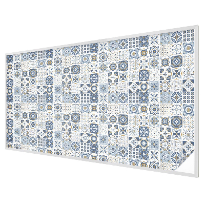 Naklejka witraż na szybę mleczna Mozaika płytek