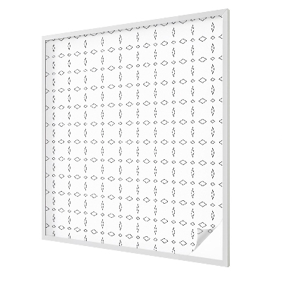 Folia okienna dekoracyjna witraż Kształty rombów