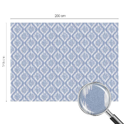 Witraż przyklejany na okno folia matowa Etniczne diamenty