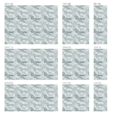 Witraż przyklejany na okno folia matowa Subtelne liście