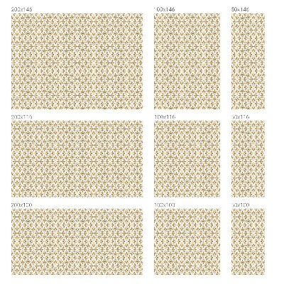 Witraż przyklejany na okno folia matowa Roślinna elegancja