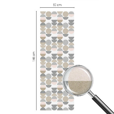 Naklejka witraż na szybę mleczna Geometryczne wzory