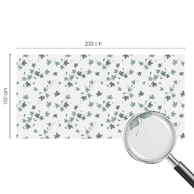 Witraż przyklejany na okno folia matowa Zielone pnącze
