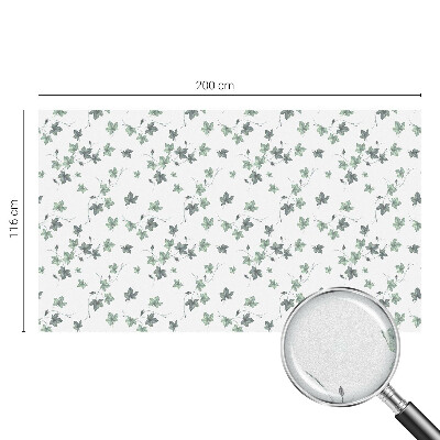 Witraż przyklejany na okno folia matowa Zielone pnącze