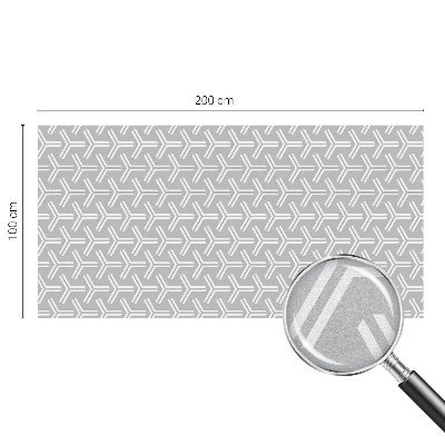 Naklejka witraż na szybę mleczna Minimalistyczne linie