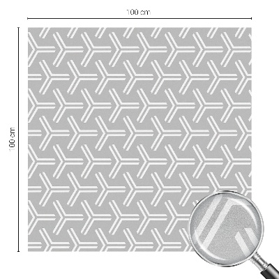 Naklejka witraż na szybę mleczna Minimalistyczne linie