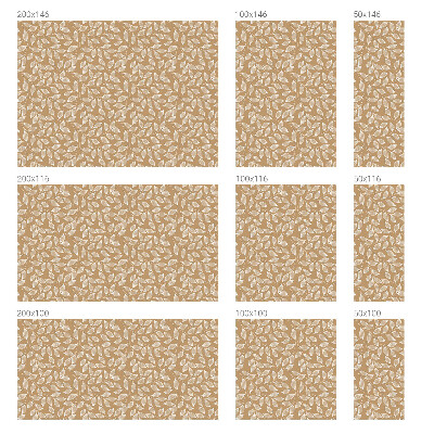 Witraż przyklejany na okno folia matowa Liście natura