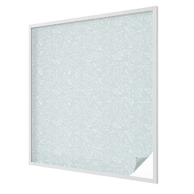 Witraż przyklejany na okno folia matowa Liście dębu