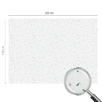 Folia mleczna na okno wzór witraż Rozrzucone elementy