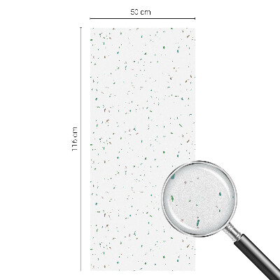 Folia mleczna na okno wzór witraż Rozrzucone elementy