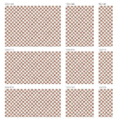 Folia okienna dekoracyjna witraż Klasyczna szachownica