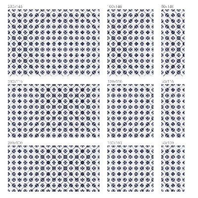 Witraż przyklejany na okno folia matowa Roślinny motyw