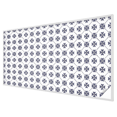 Witraż przyklejany na okno folia matowa Roślinny motyw