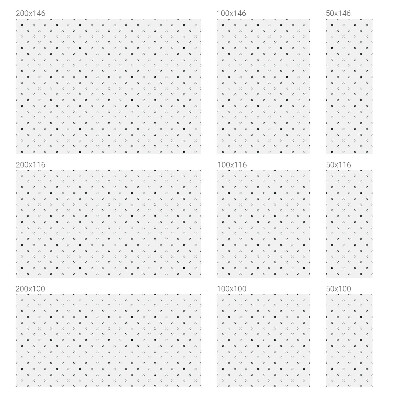 Folia mleczna na okno wzór witraż Geometryczne krzyżyki