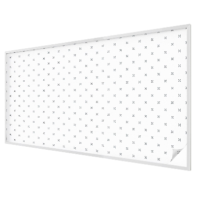 Folia mleczna na okno wzór witraż Geometryczne krzyżyki