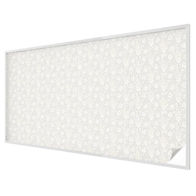 Folia okienna dekoracyjna witraż Subtelne kwiaty