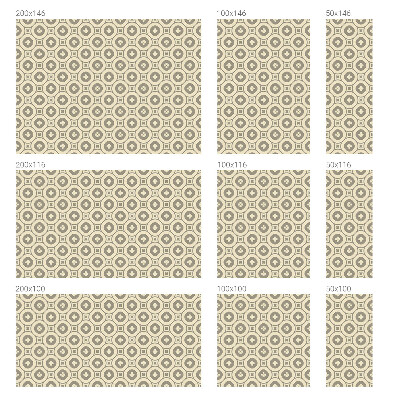 Witraż przyklejany na okno folia matowa Geometryczne wzory