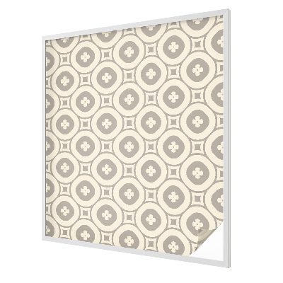 Witraż przyklejany na okno folia matowa Geometryczne wzory