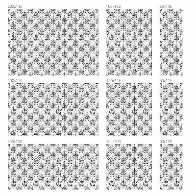 Folia okienna dekoracyjna witraż Liściasta elegancja