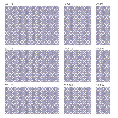 Naklejka witraż na szybę mleczna Geometryczne wzory