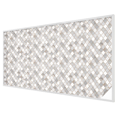 Folia mleczna na okno wzór witraż Geometryczna mozaika