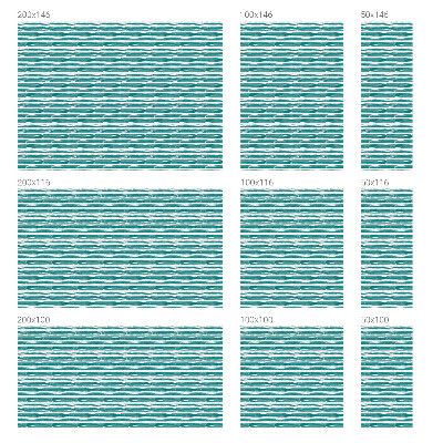 Folia mleczna na okno wzór witraż Zielone pasy