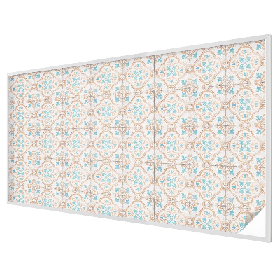 Folia okienna dekoracyjna witraż Rustykalne kafle