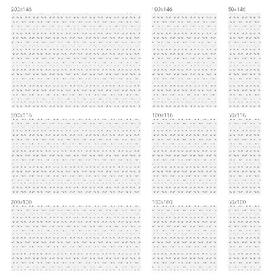 Witraż przyklejany na okno folia matowa Kropkowy wzór