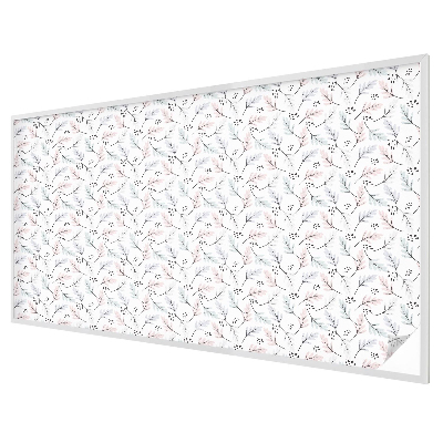 Folia okienna dekoracyjna witraż Roślinne liście