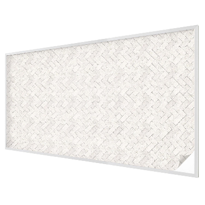 Naklejka witraż na szybę mleczna Jodełkowy motyw