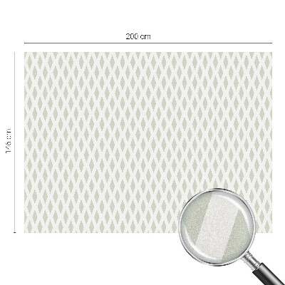 Folia okienna dekoracyjna witraż Diamentowy wzór