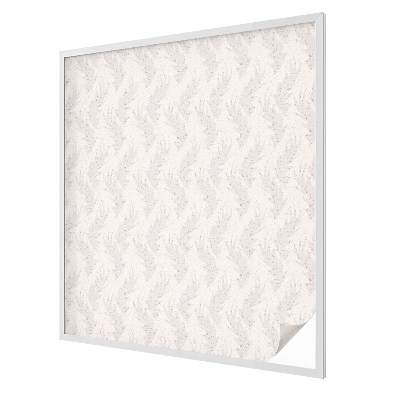 Witraż przyklejany na okno folia matowa Eleganckie liście