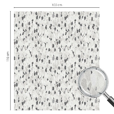 Folia okienna dekoracyjna witraż Subtelna elegancja