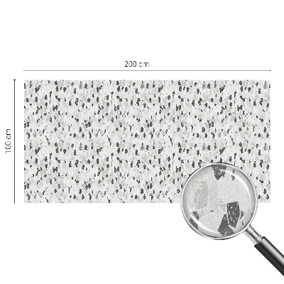 Folia okienna dekoracyjna witraż Subtelna elegancja