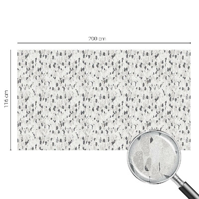 Folia okienna dekoracyjna witraż Subtelna elegancja