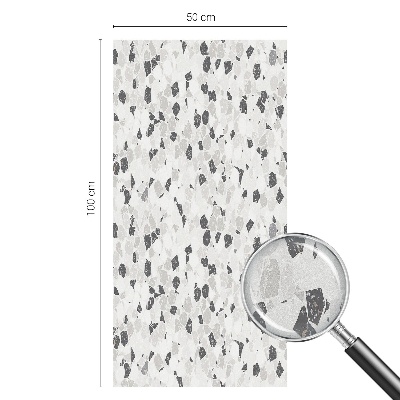 Folia okienna dekoracyjna witraż Subtelna elegancja