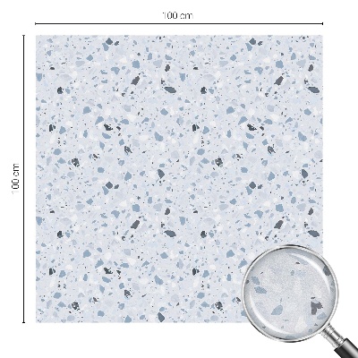 Witraż przyklejany na okno folia matowa Nowoczesna mozaika