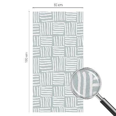 Folia okienna dekoracyjna witraż Dynamiczny wzór