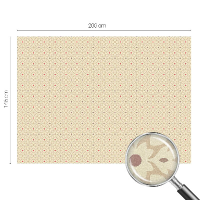 Witraż przyklejany na okno folia matowa Kwiatowe wzory