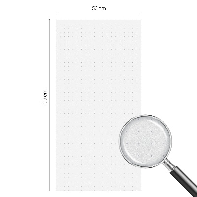 Folia mleczna na okno wzór witraż Drobne punkty