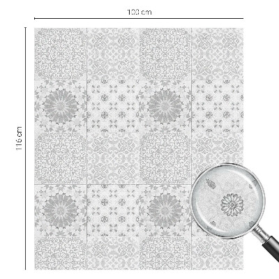 Folia okienna dekoracyjna witraż Klasyczna elegancja