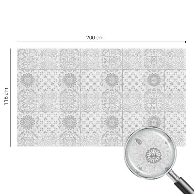 Folia okienna dekoracyjna witraż Klasyczna elegancja