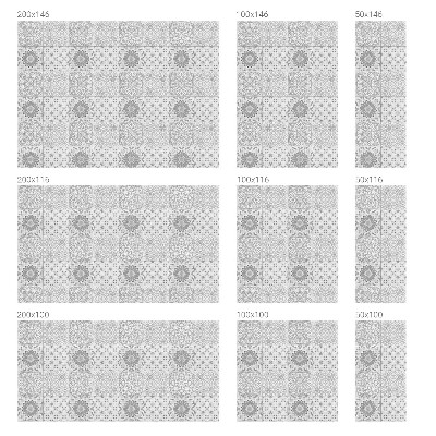 Folia okienna dekoracyjna witraż Klasyczna elegancja