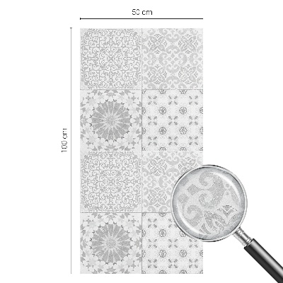 Folia okienna dekoracyjna witraż Klasyczna elegancja