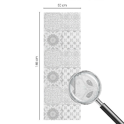 Folia okienna dekoracyjna witraż Klasyczna elegancja