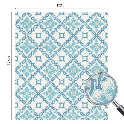 Witraż przyklejany na okno folia matowa Klasyczna symetria