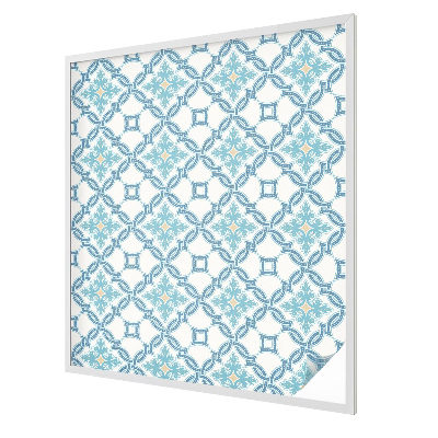 Witraż przyklejany na okno folia matowa Klasyczna symetria