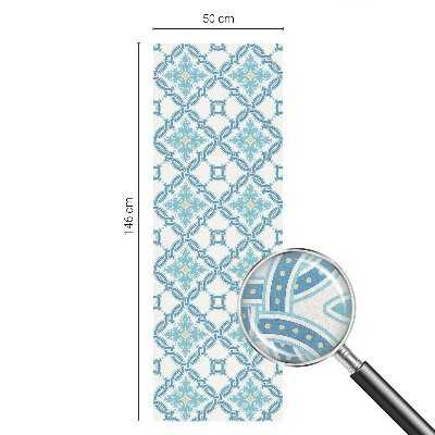 Witraż przyklejany na okno folia matowa Klasyczna symetria